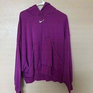 purple large Nike sweatshirt!